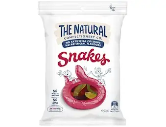 The Natural Confectionery Co SNAKES 230G