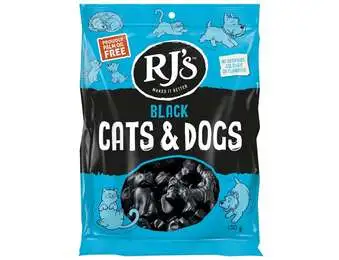 RJ'S BLACK CATS & DOGS 130G X12