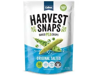 HARVEST SNAPS ORGINAL SALTED 120g