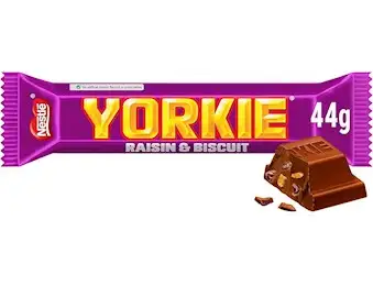 NESTLE YORKIE BISCUIT& RAISIN 44G X24
