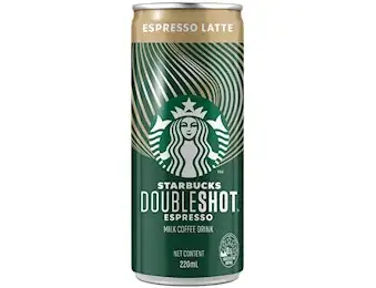 STARBUCKS LATTE DOUBLESHOT ESPRESSO 220ML