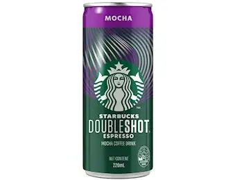 STARBUCKS MOCHA DOUBLESHOT  ESPRESSO 220ML
