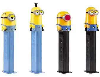 PEZ MINIONS DESPICABLE 17G X12 (2X6unit)