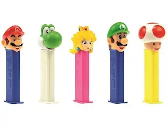 PEZ SUPER MARIO NINTENDO 17G X12 (2X6unit)