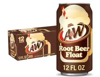 A&W ROOT BEER FLOAT 355ML X 12