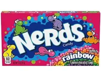 WONKA RAINBOW NERDS TB 141G