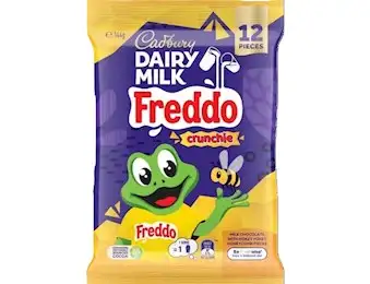 CADBURY FREDDO CRUNCHIE SP 144G BAG X14