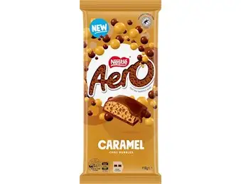 NESTLE  AERO CARAMEL BLOCK 118G 