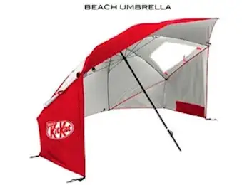 NESTLE KIT KAT BEACH UMBRELLA