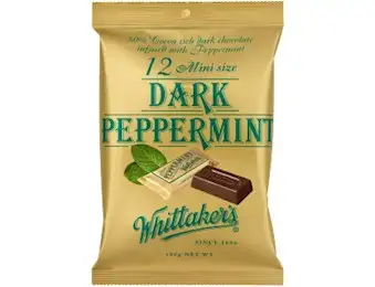 WHITTAKERS DARK PEPPERMINT MINI 180G