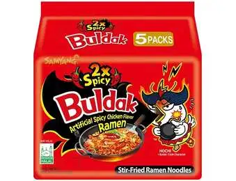 SAMYANG BULDAK 2X SPICY CHICKEN 5PK