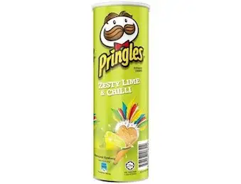 PRINGLE ZESTY LIME & CHILLI