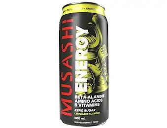 MUSASHI ENERGY LEMONADE SF CAN 500ML
