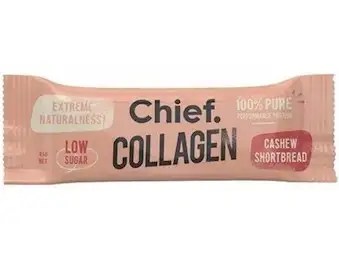 CHIEF COLLAGEN CASHEW SHORT BREAD 45GX1