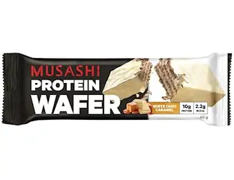 MUSASHI PROPER WHITE CARAMEL WAFER 40G