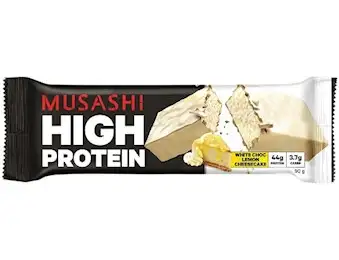 MUSASHI HI PROPER WHITE CHOCOLATE LEMON CHEESECAKE 90G