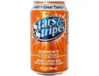 STARS N STRIPE ORANGE 355ML