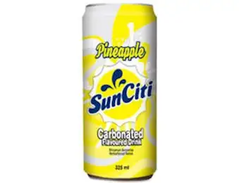 SUNCITI PINEAPPLE CAN 325ML