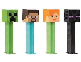 PEZ MINECRAFT 17G X12 (2
